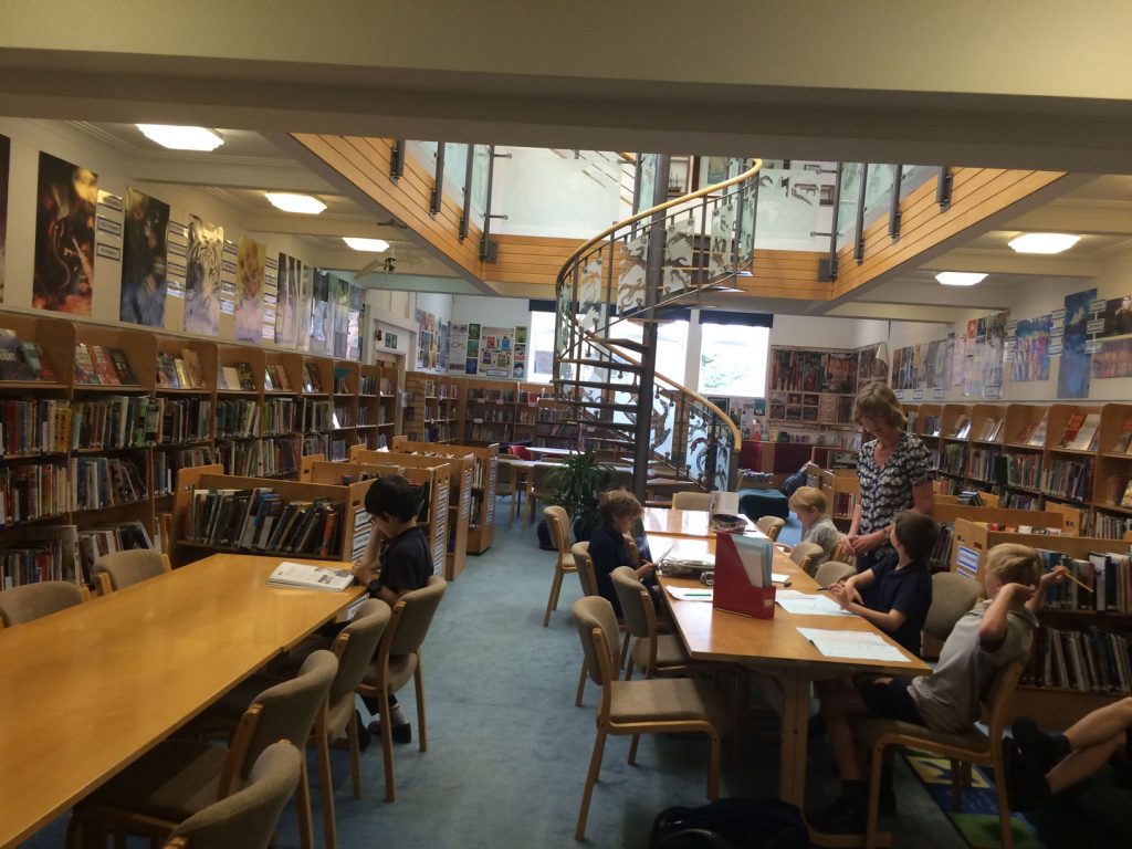 My old library! Scene of many lunch breaks.