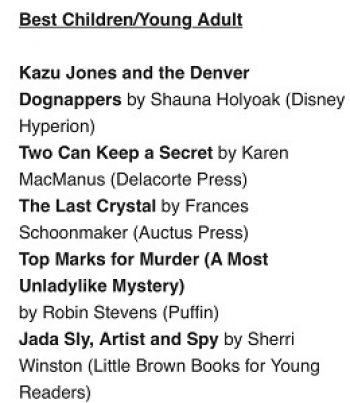 Agatha Awards 2019 thumb