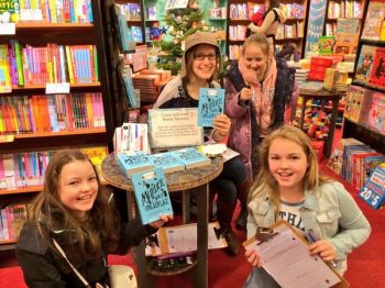 With ace detectives at Waterstones Cheltenham