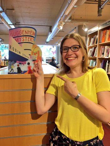 Guggenheim standee Foyles Southbank