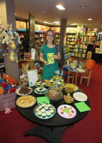 With my tea table!